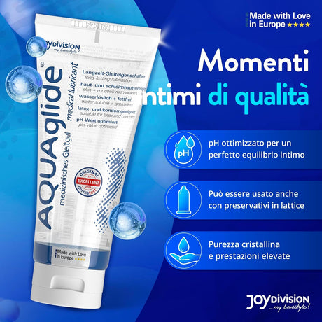 Lubrificante a Base d'Acqua Aquaglide di JOY DIVISION
