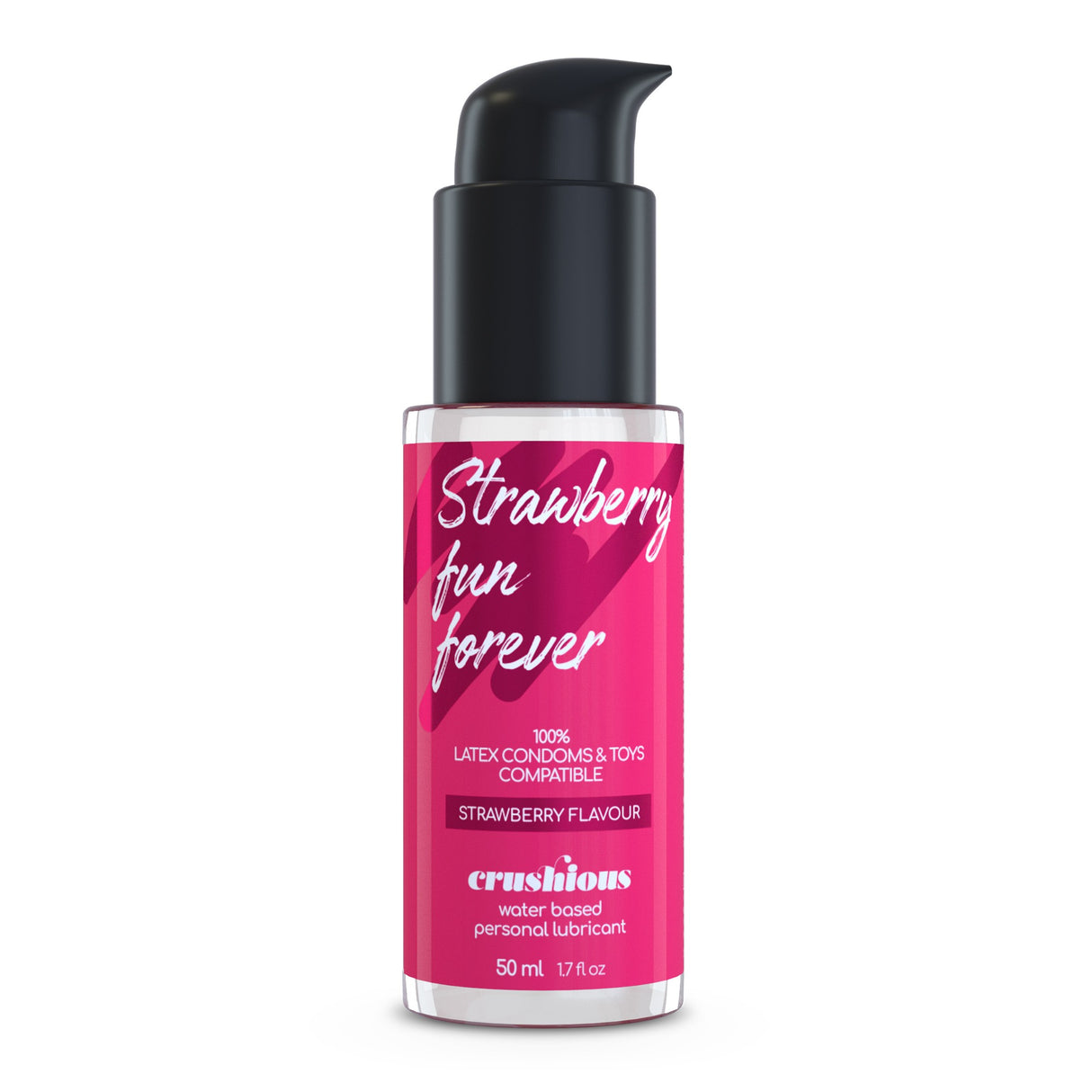 Lubrificante a Base d'Acqua al Gusto Fragola 50ml di CRUSHIOUS