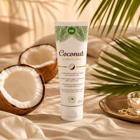 Lubrificante Vegano a Base d'Acqua al Gusto Cocco 100ml di INTT