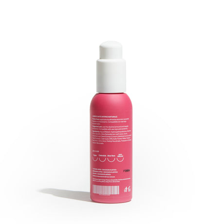 Retro della confezione del Lubrificante Vegano a Base d'Acqua Stimolante 100ml di DAFNE