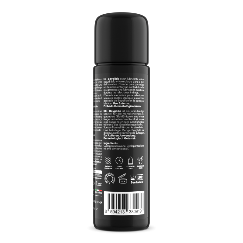 Retro Confezione Lubrificante Anale a Base Siliconica 100ml di BOYGLIDE