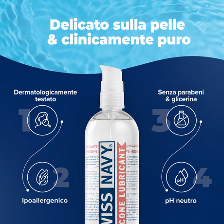 Lubrificante Premium a Base Siliconica di SWISS NAVY