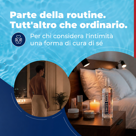 Lubrificante Premium a Base Siliconica di SWISS NAVY