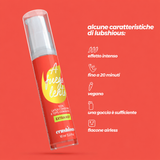 Infografica Lubrificante effetto riscaldante extra hot 10ml - Crushious
