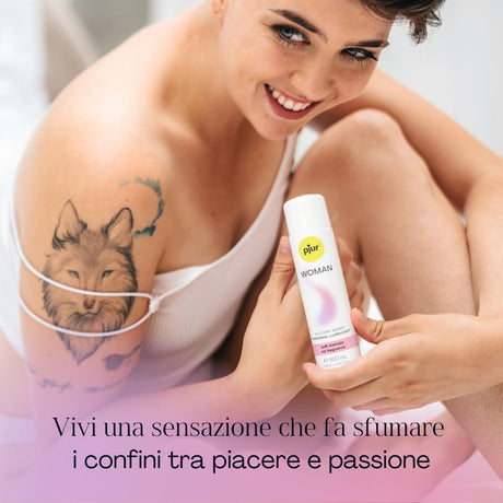 Lubrificante siliconico per donna WOMAN 100ml di Pjur