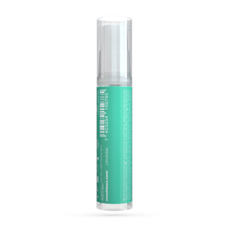Retro della confezione del Lubrificante Vegano a Base d'Acqua 10ml di CRUSHIOUS