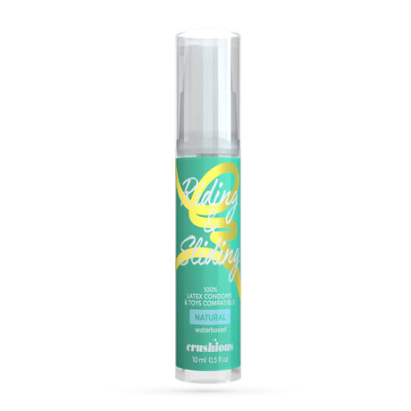 Lubrificante Vegano a Base d'Acqua 10ml di CRUSHIOUS