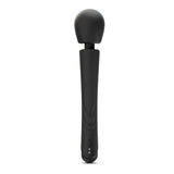 Massaggiatore wand Holly nero in silicone di Crushious