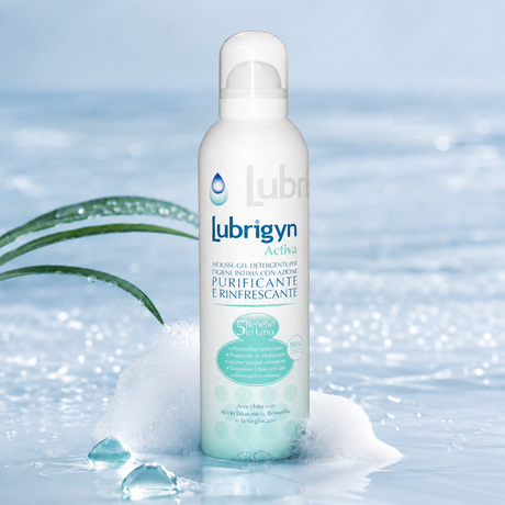 Lubrigyn Activa mousse gel detergente intimo antibatterico 150ml