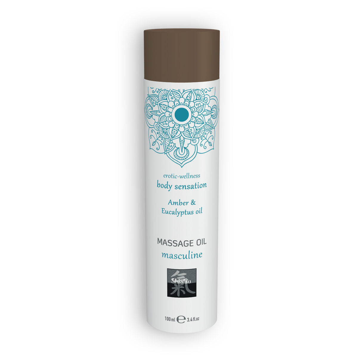 Olio per Massaggi Masculine Ambra ed Eucalipto 100ml di SHIATSU