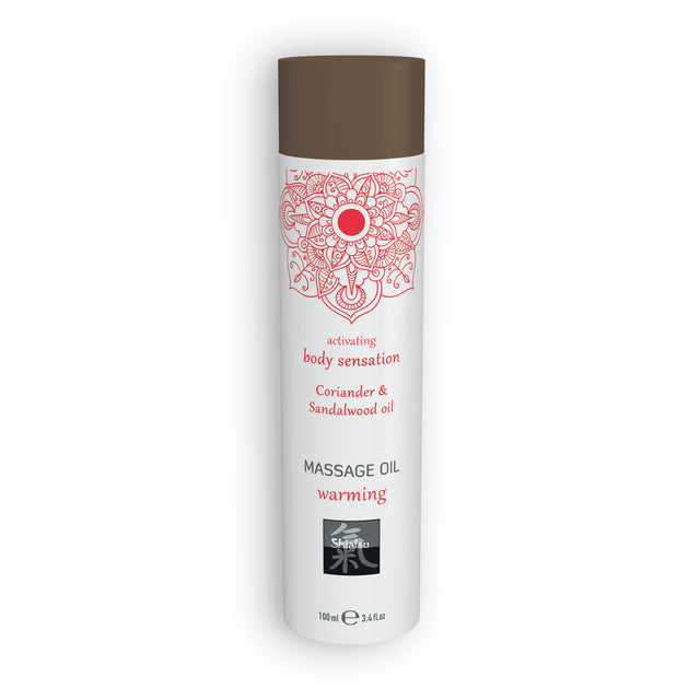 Olio da Massaggi Riscaldante Coriandolo e Sandalo 100ml di SHIATSU