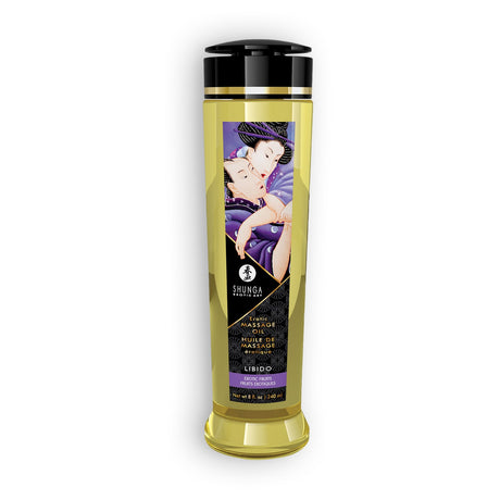 Olio per massaggi Shunga Frutti Esotici 240ml con vitamina E e Ylang Ylang