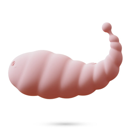 Dettaglio dell'Ovetto Vibrante Cocoon Rosa con Telecomando di CRUSHIOUS