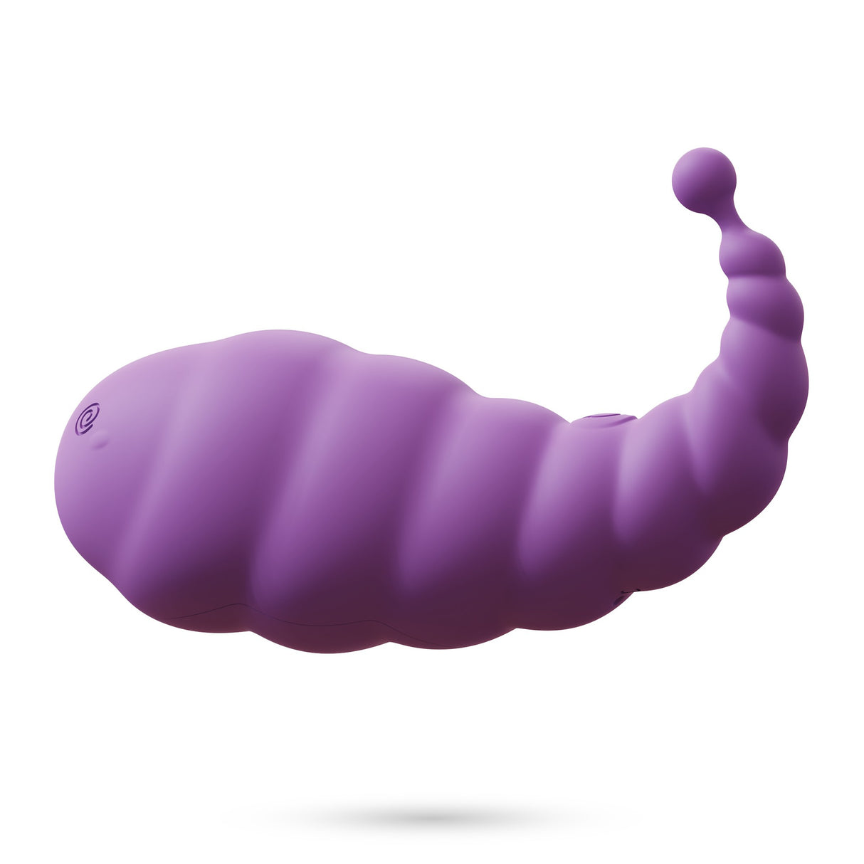 Dettaglio dell'Ovetto Vibrante Cocoon Viola con Telecomando di CRUSHIOUS