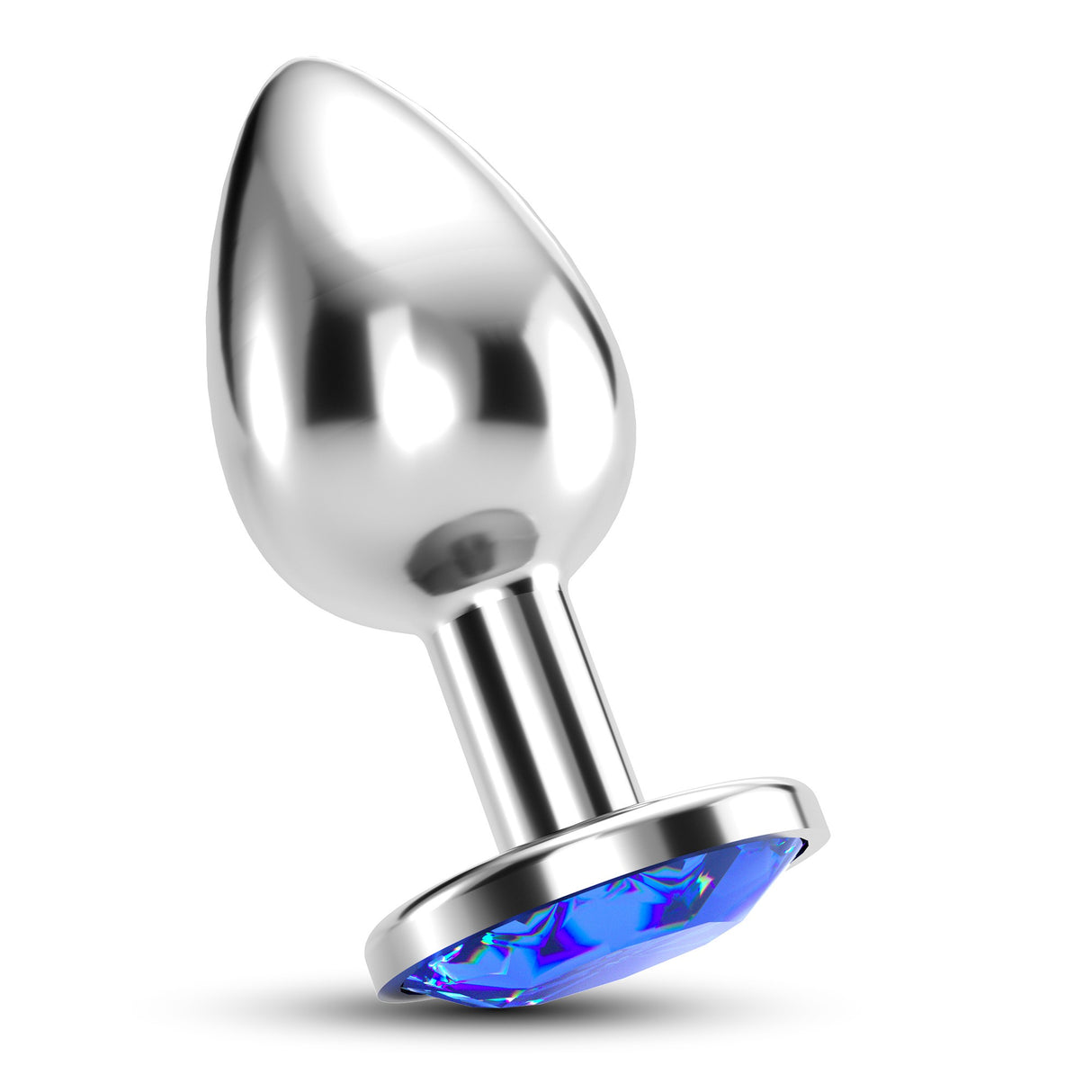 Plug Anale Bijou Gioiello Blu Piccolo di CRUSHIOUS