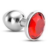 Gioiello del Plug Anale Bijou Gioiello Rosso Medio di CRUSHIOUS