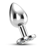 Plug Anale Bijou Gioiello Trasparente Piccolo di CRUSHIOUS