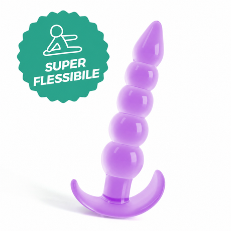 Plug Anale Flessibile Draco 10cm di CRUSHIOUS