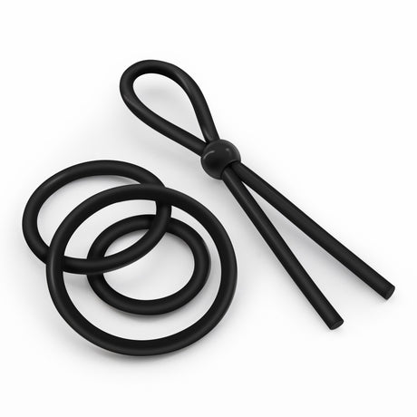 Set di Anelli per il Pene in Silicone Daltons (4 Anelli) di CRUSHIOUS
