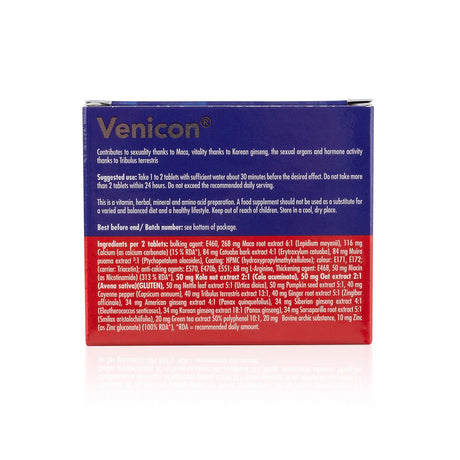 Stimolante Maschile Venicon 4 Capsule