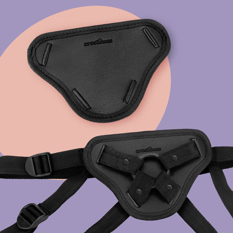 Fronte di Strap On Harness Snap Strap Crushious