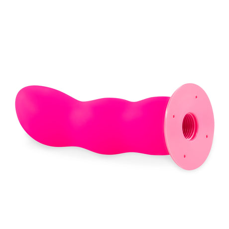 Dettaglio del Dildo Strap On Snapper Rosa Crushious