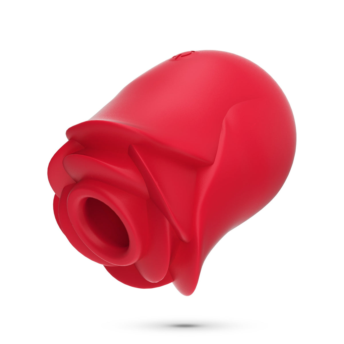 Succhia clitoride a forma di rosa con lingua Rosita · vista laterale dell'apertura