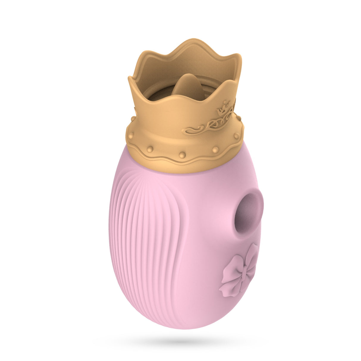 Dettaglio corona del Succhia Clitoride Monarch Rosa di CRUSHIOUS