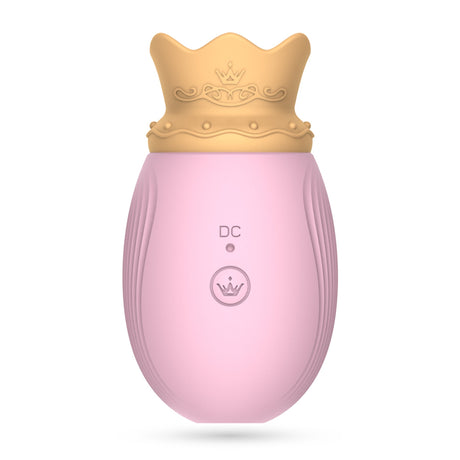 Dettaglio retro del Succhia Clitoride Monarch Rosa di CRUSHIOUS