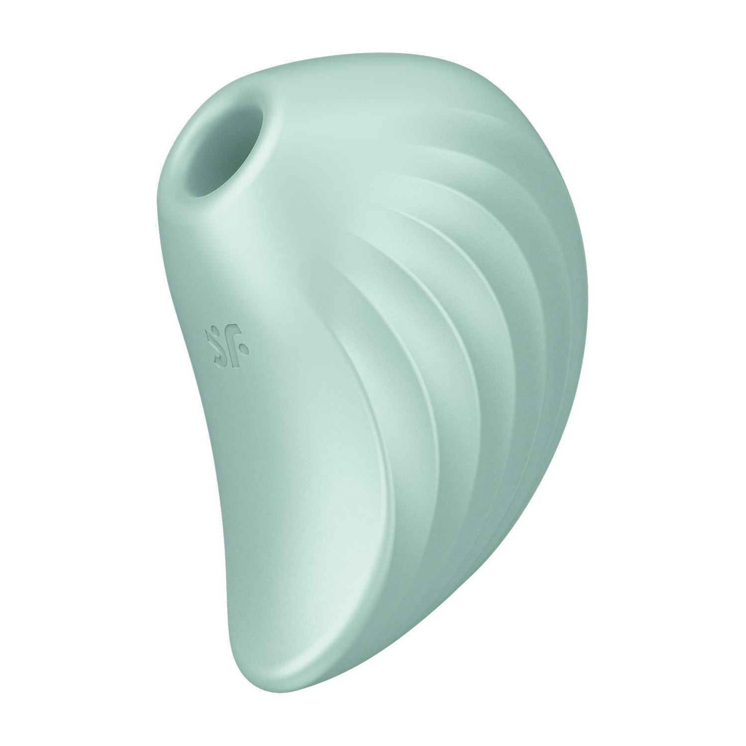 Dettaglio del Succhia Clitoride Pearl Diver Menta SATISFYER