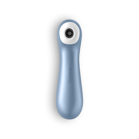 Dettaglio del Succhia Clitoride Pro 2+ Blu di SATISFYER
