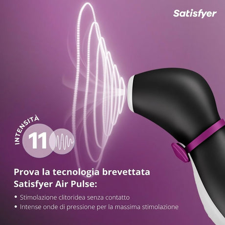 Succhia clitoride Satisfyer Pro Penguin Next Generation · 11 livelli di intensità