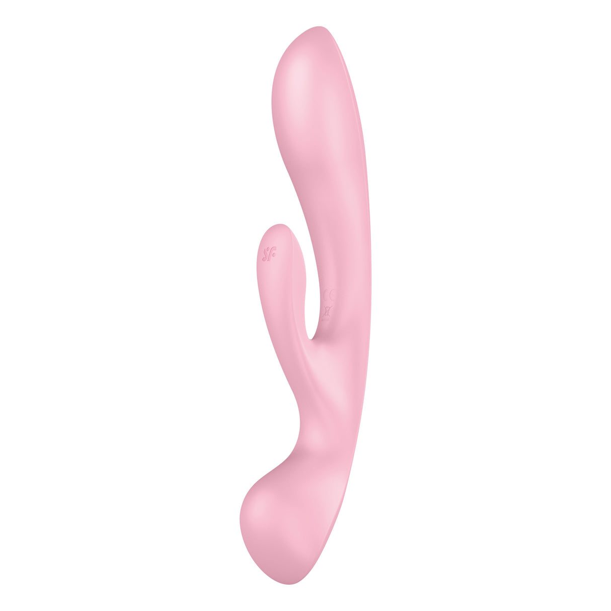 Vibratore 2 in 1 Wand+Rabbit Triple Oh Rosa di SATISFYER