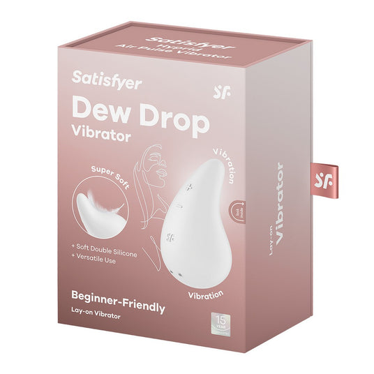 Confezione del Vibratore Dew Drop Bianco di SATISFYER