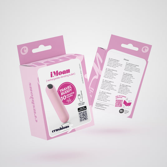 Confezione del vibratore iMoan Rosa di CRUSHIOUS
