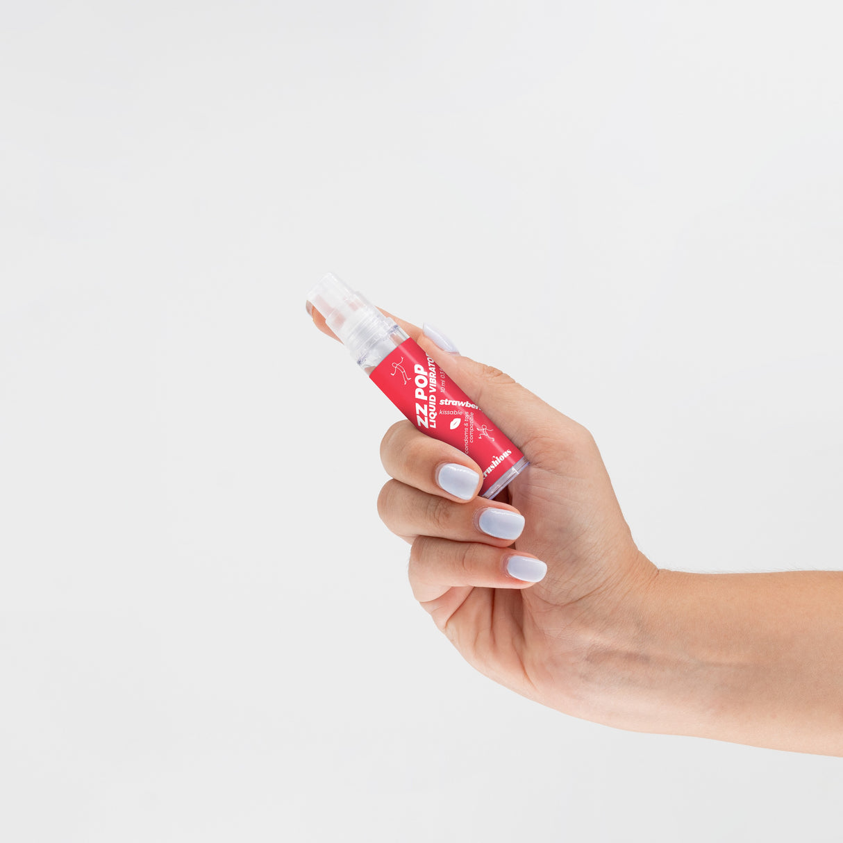 Dettaglio del Vibratore Liquido ZZ POP Fragola 10ml di CRUSHIOUS
