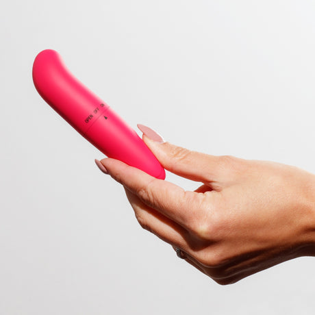 Dettaglio del Vibratore Mini G-Finder Rosa di CRUSHIOUS
