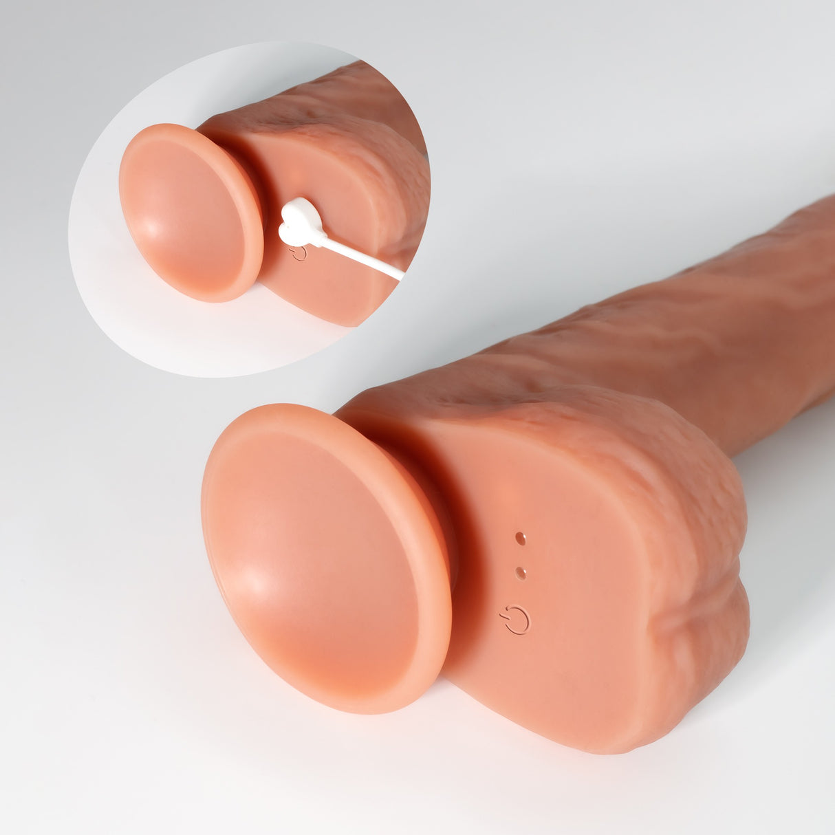 Base del Vibratore Realistico Inviktus con Telecomando Crushious