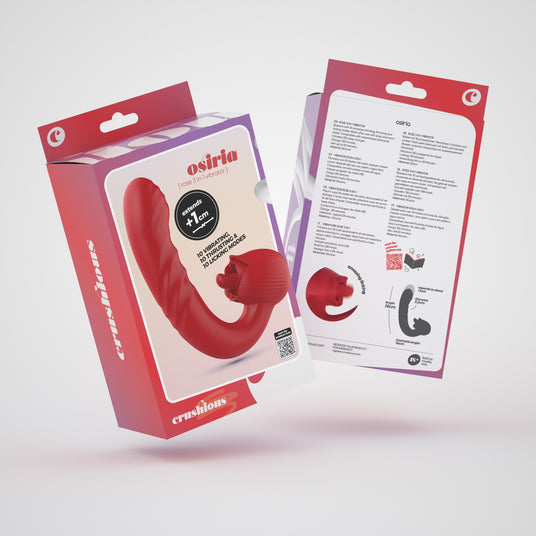 Confezione del Vibratore a spinta Osiria Crushious
